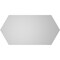 Ekena Millwork Half Round Surface Mount PVC Gable Vent w/ 2"W x 1-1/2"P Brickmould Frame, 26"W x 13"H GVPHR26X1302SN - alternate 3